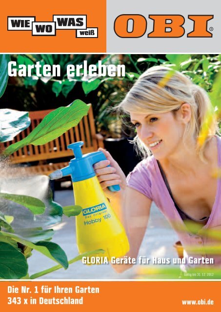 Gloria Akku Kompressor Garten-Sprühgerät 1,5 bis 2,5 bar kaufen bei OBI