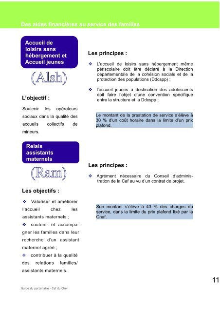 Guide du partenaire â Caf du Cher - Caf.fr