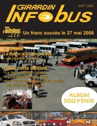 Un franc succÃ¨s le 27 mai 2006 - Autobus Girardin
