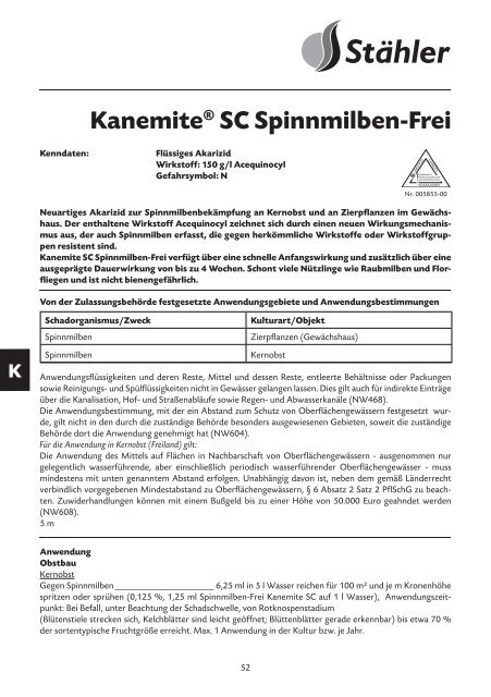 Glyfos® Premium Unkraut-Frei - Stähler GmbH & Co. KG