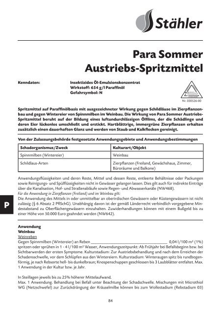 Glyfos® Premium Unkraut-Frei - Stähler GmbH & Co. KG