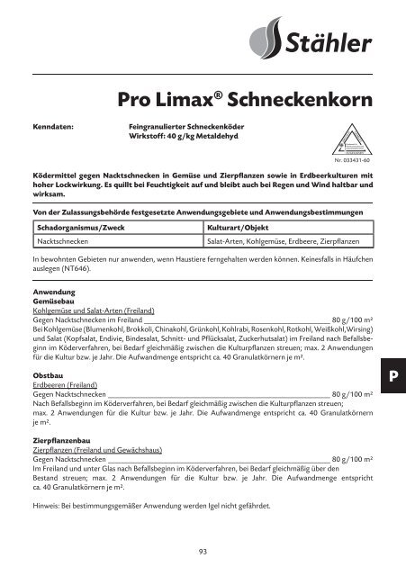 Glyfos® Premium Unkraut-Frei - Stähler GmbH & Co. KG