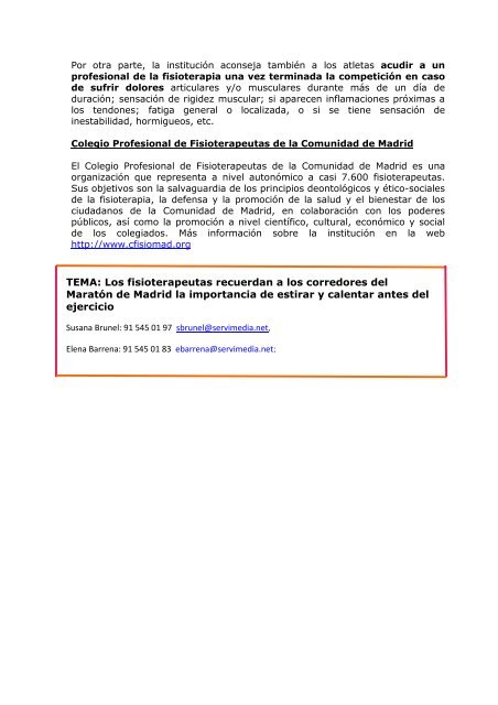 Descarga la nota de prensa en pdf - Colegio Profesional de ...