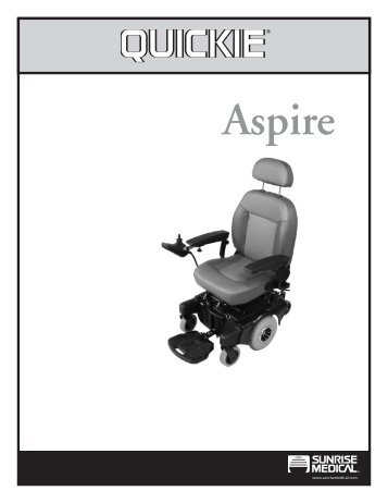 Aspire M11, F11 User Instruction Manual & Warranty - Scootaround