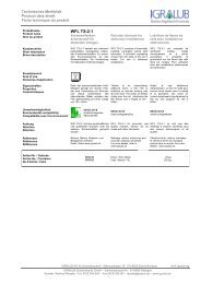 MB WFL TS-2-1 DE.pdf - IGRALUB Deutschland GmbH