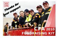 CFA Fundraising Kit - Country Fire Authority