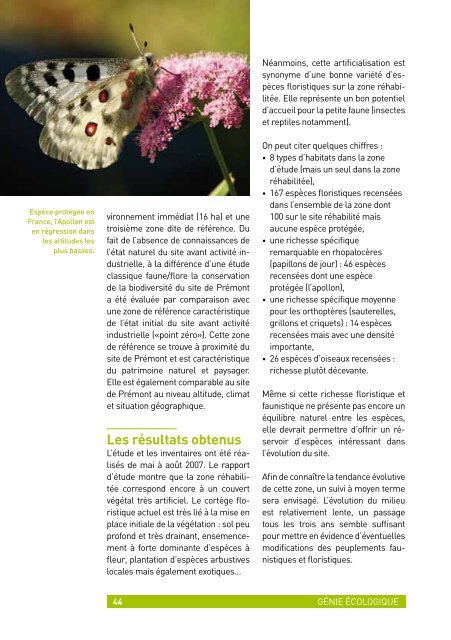 Entreprises et biodiversitÃ© : exemple de bonnes pratiques