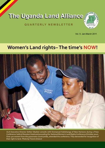 Women's Land Rights-the time is now! - Uganda Land Alliance