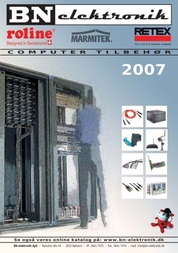 BN elektronik katalog 2006 - BN elektronik ApS