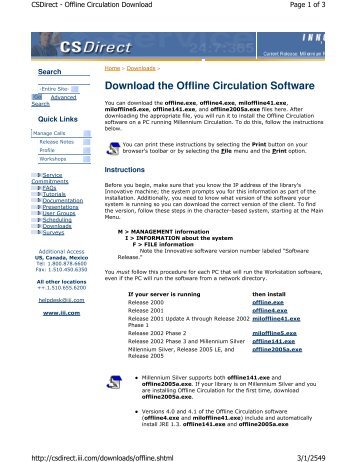 Download the Offline Circulation Software