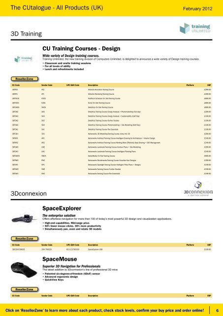 February 2012 - ResellerZone - Computers Unlimited