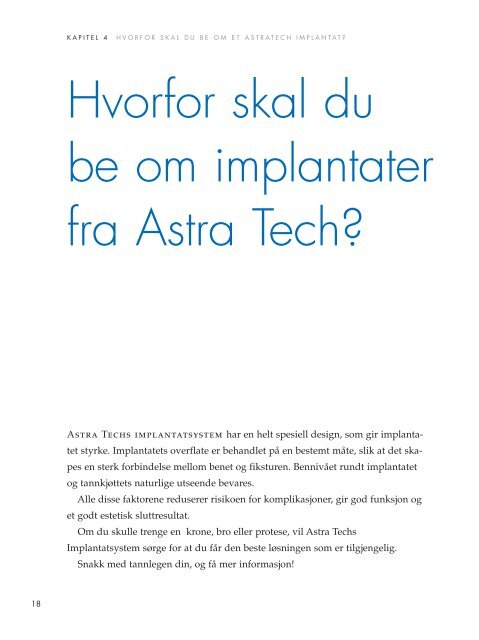 Implantater - Astra Tech