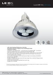 Lucid MR 16 | LED-lamp - LEIDS