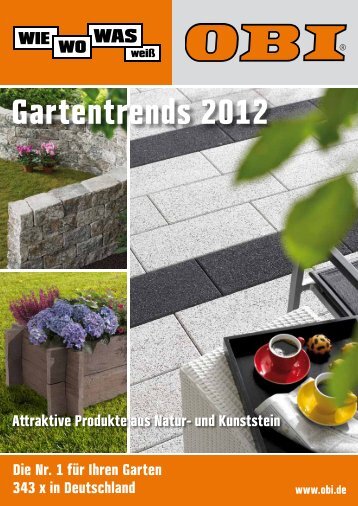 Gartentrends 2012 Gartentrends 2012 - Obi