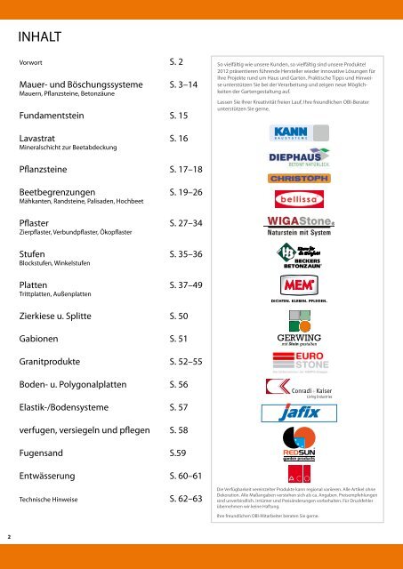 Gartentrends 2012 Gartentrends 2012 - Obi