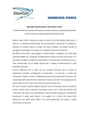 COMUNICATO STAMPA - Montascale Stannah