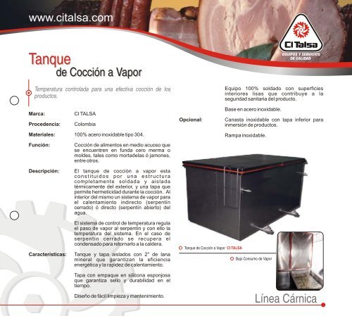 Tanque de CocciÃ³n a Vapor.cdr - Citalsa