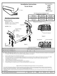 Installation Instructions - Hidden Hitch