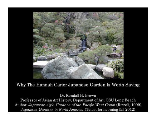 Why The Hannah Carter Japanese Garden Is Worth Saving