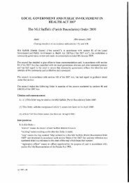 The Mid Suffolk (Parish Boundaries) Order 2009 - Mid Suffolk District ...