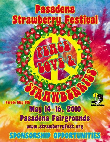 2010 Sponsorship Form - the Pasadena Strawberry Festival