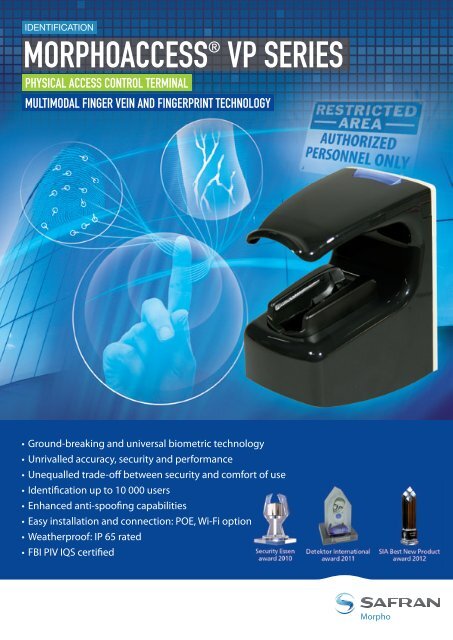 MORPHOACCESS® VP SERIES