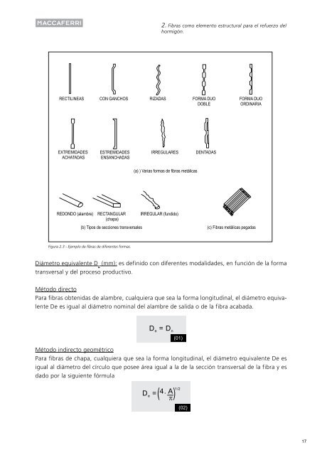 Fibras como Elemento Estructural para el Refuerzo del HormigÃ³n