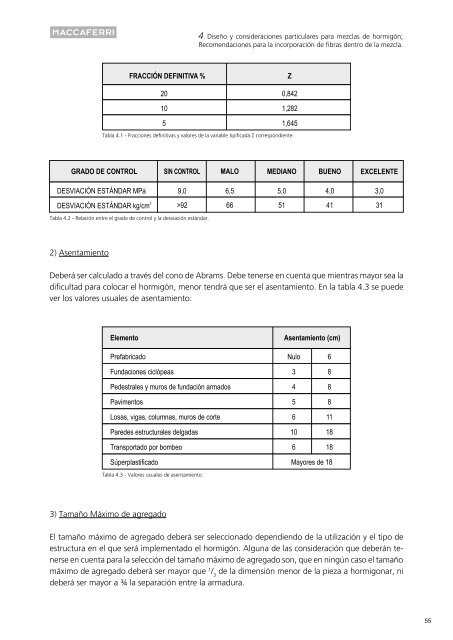 Fibras como Elemento Estructural para el Refuerzo del HormigÃ³n