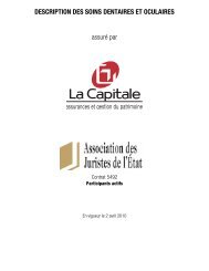 Constat amiable d'accident automobile - La Capitale assurances