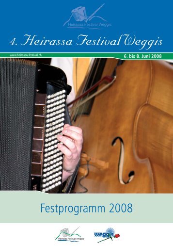 Programmheft 2008 - Heirassa-Festival