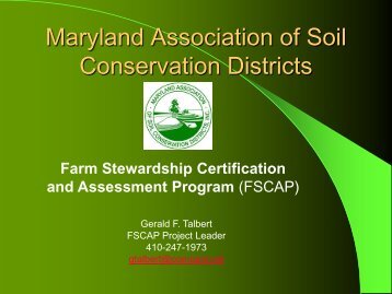 Farm Stewardship Certification and Assessment Program (FSCAP)