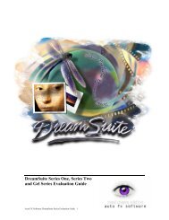 DreamSuite Series One, Series Two and Gel ... - Auto FX Software