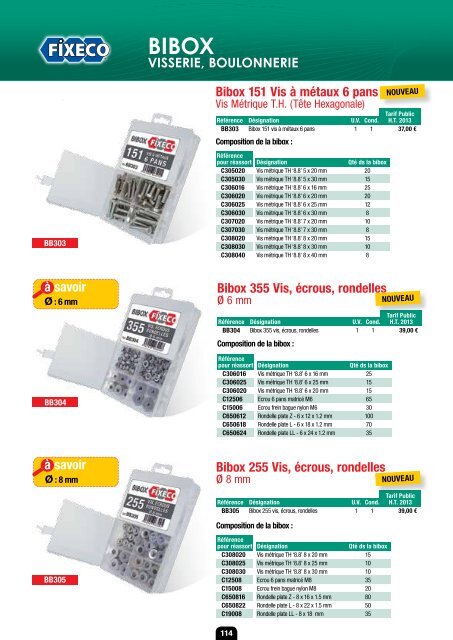 Ace/Connectique/Visserie-Boulonnerie/Rivets ... - Promauto.com