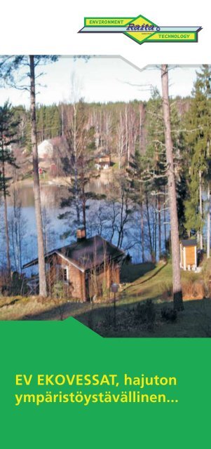 EV biologiset ekovessat - Raita Environment
