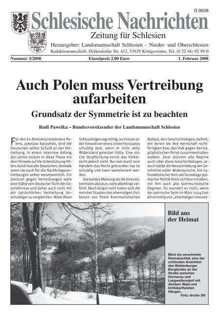 Auch Polen Muss Vertreibung Aufarbeiten Oberschlesien Aktuell De