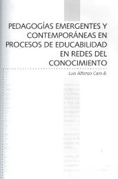 PEDAGOGIAS EMERGENTES y CONTEMPORANEAS EN ...