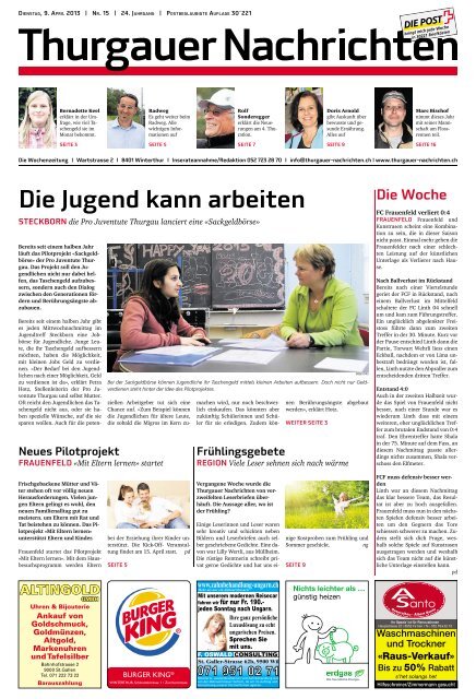 Die Jugend kann arbeiten - Aktuelle Ausgabe