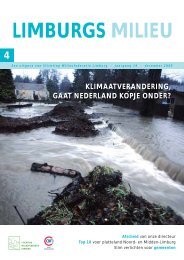 Limburgs Milieu nr. 4 2005 - Milieufederatie Limburg