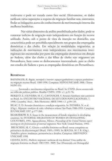 Migrações: Implicações Passadas, Presentes E - Unesp