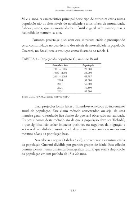 Migrações: Implicações Passadas, Presentes E - Unesp