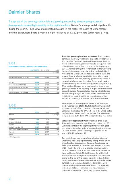 Daimler Annual Report 2011 - Alle jaarverslagen