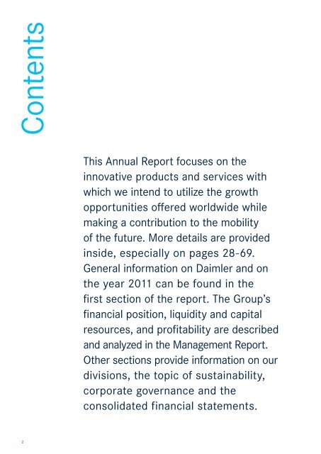 Daimler Annual Report 2011 - Alle jaarverslagen