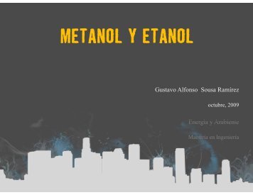 METANOL Y ETANOL