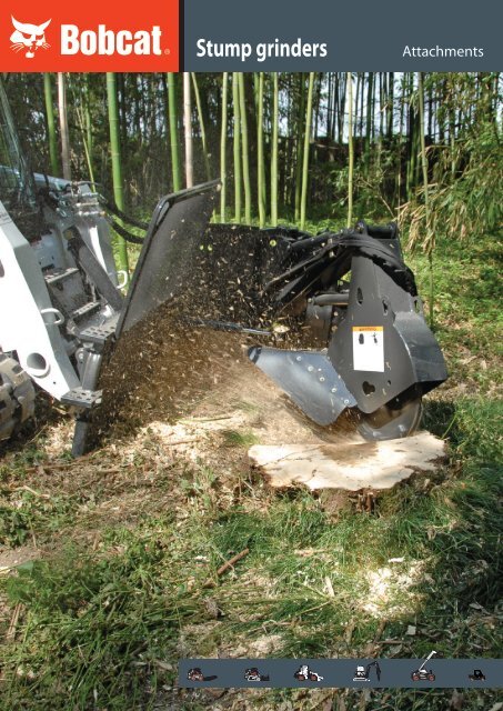 Stump grinders - Bobcat.eu