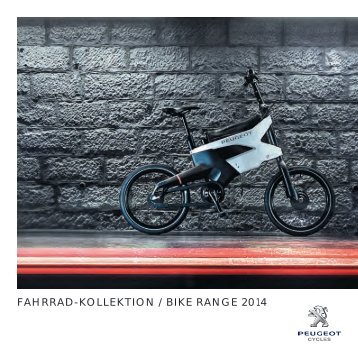 Katalog 2014 - Peugeot Fahrräder