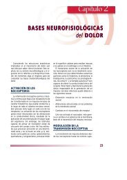 BASES NEUROFISIOL Ó GICAS del DOLOR BASES NEUROFISIOL ...