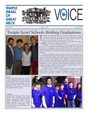 Voice - Temple Israel of Great Neck