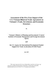 Table of Contents - US-Vietnam Trade Council