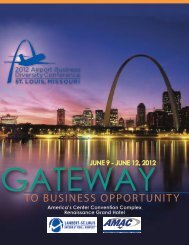 TO BUSINESS OPPORTUNITY - AMAC