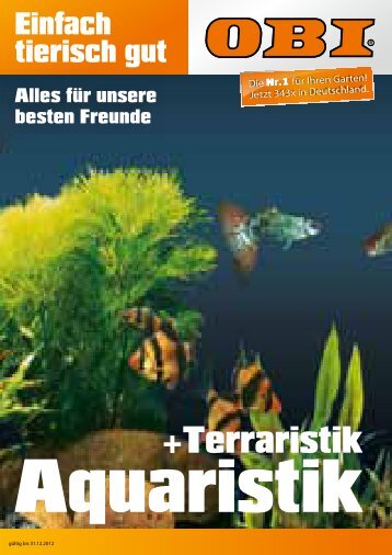 Aquaristik Aquarien -  OBI Baumarkt Franken